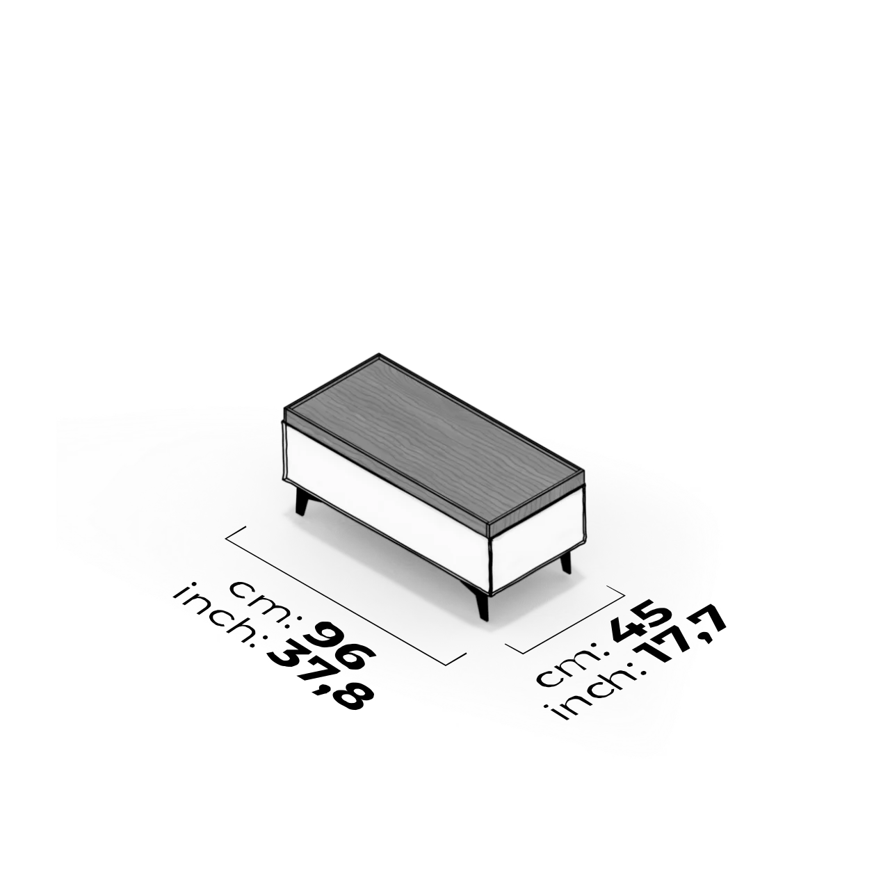 Inter coffee table module