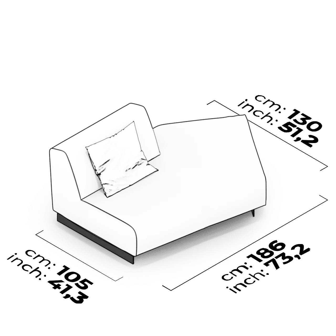 Module amorphe (Droite)