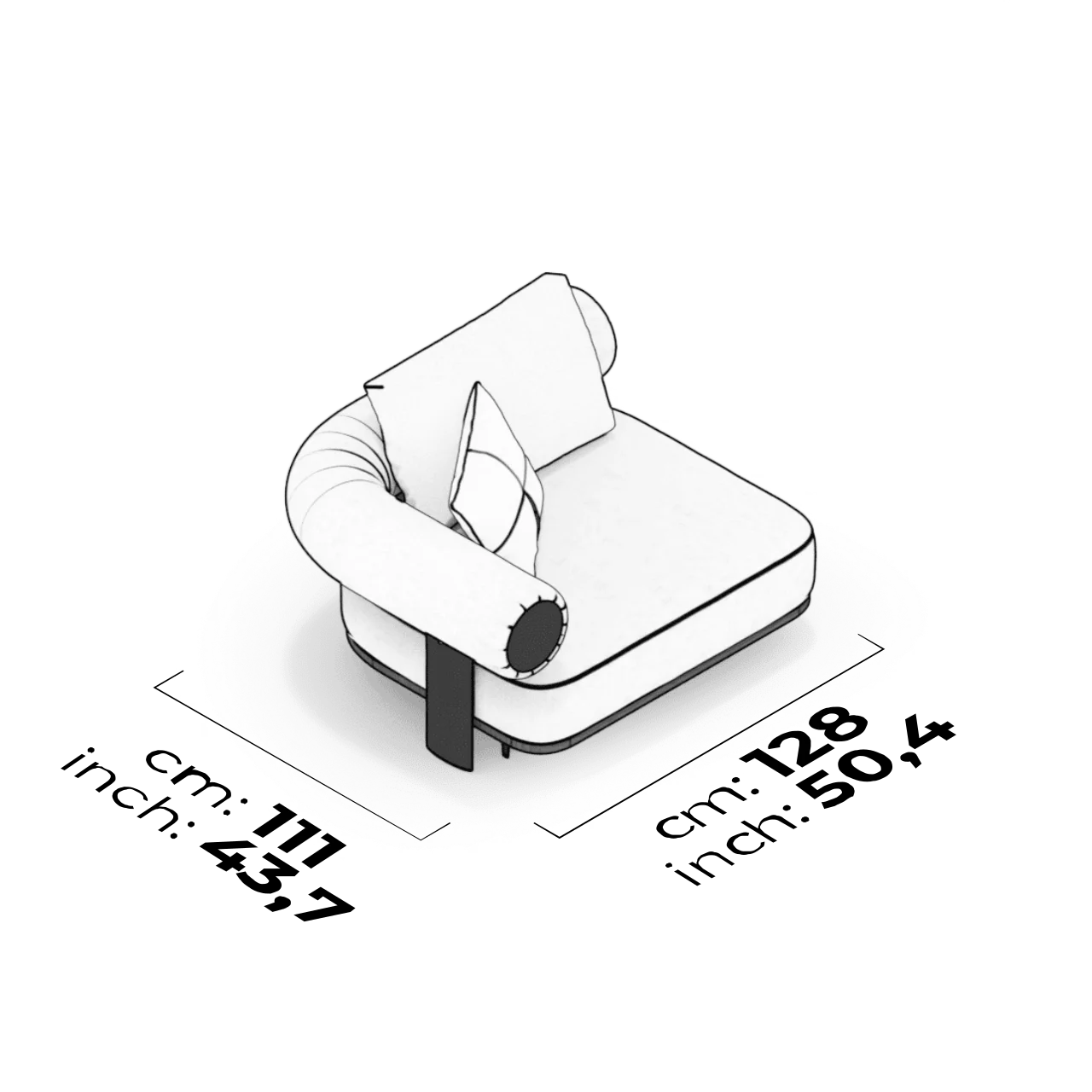 Module d'angle (Gauche 1)