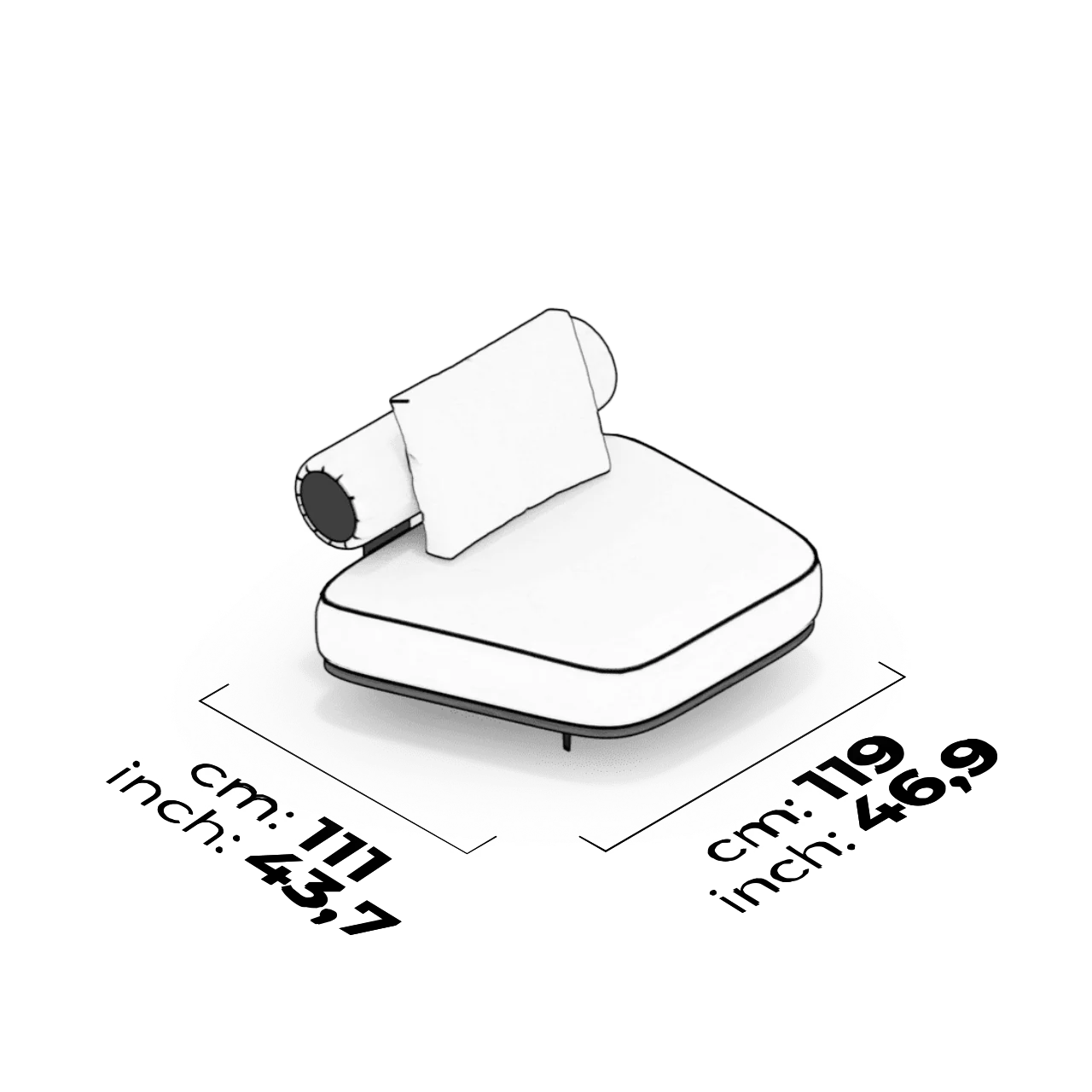 Module d'angle (Gauche)