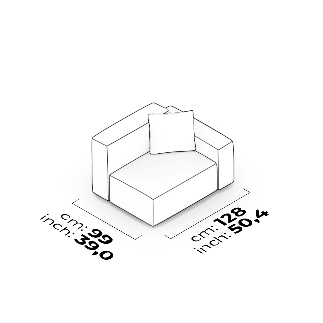 Module de bras bas (Droit)