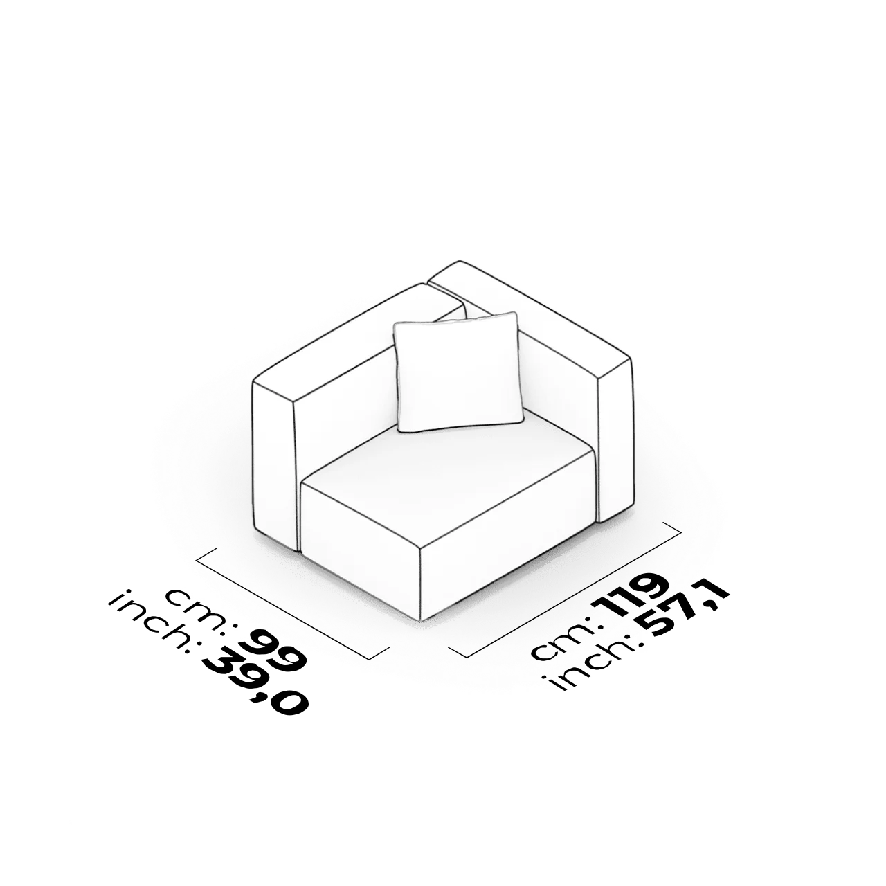 Module de bras haut (Droit)