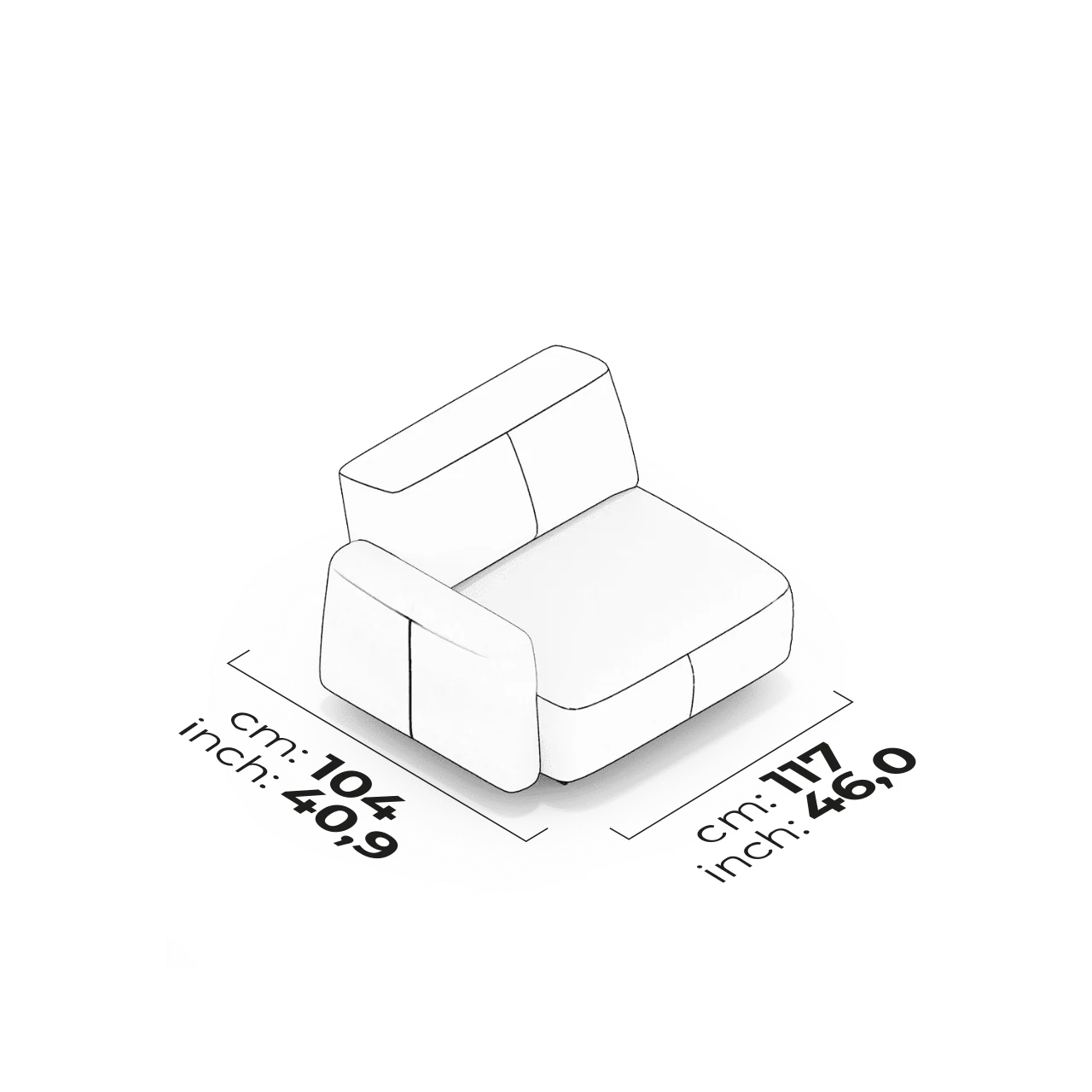 Module de bras haut (Gauche)