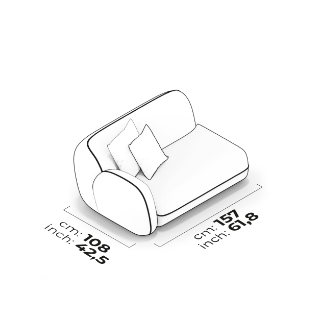 Module de bras 120 cm (Gauche)