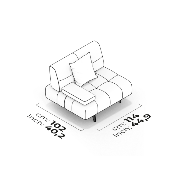 Module de bras long (gauche)