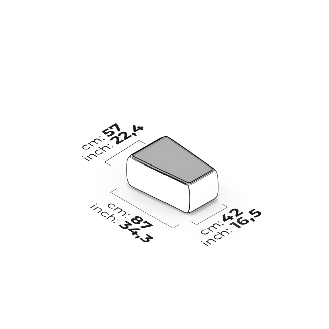 Inter angle coffee table module